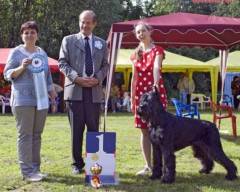 BOB&BIS Gloris Armay Ross, judge Peter W. J. M. Van Montfoort, Olga Seliverstova & Natalia Trots